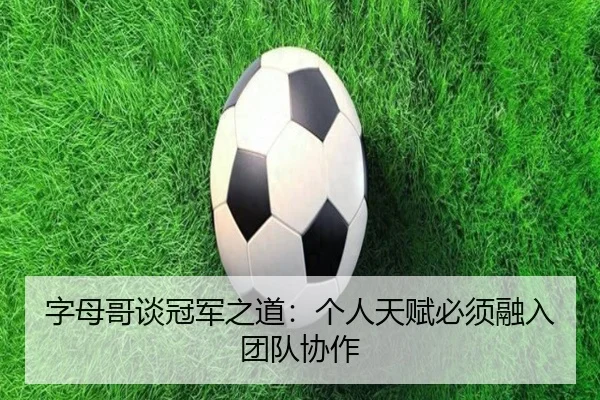 字母哥谈冠军之道：个人天赋必须融入团队协作 - Leyu